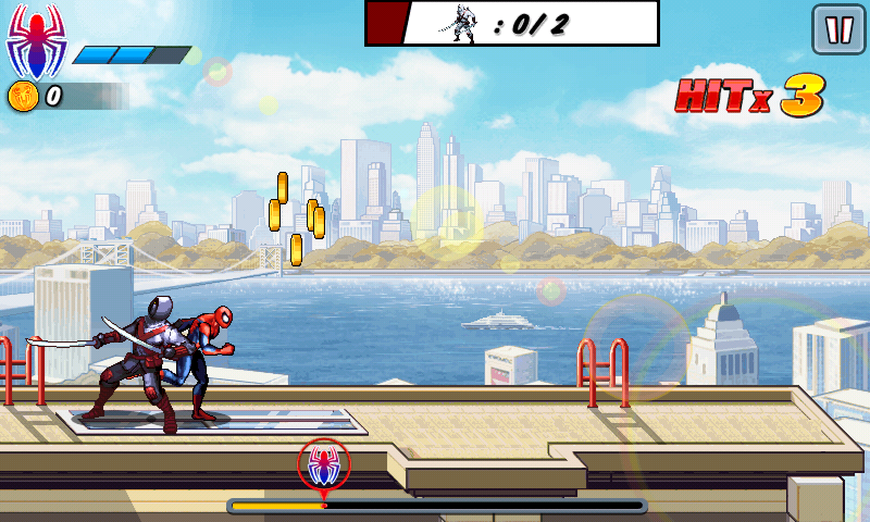 Spider-Man: Ultimate Power (Android) screenshot: HITx3 bonus