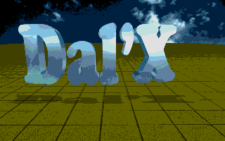 Dal'X (Atari ST) screenshot: Title Screen