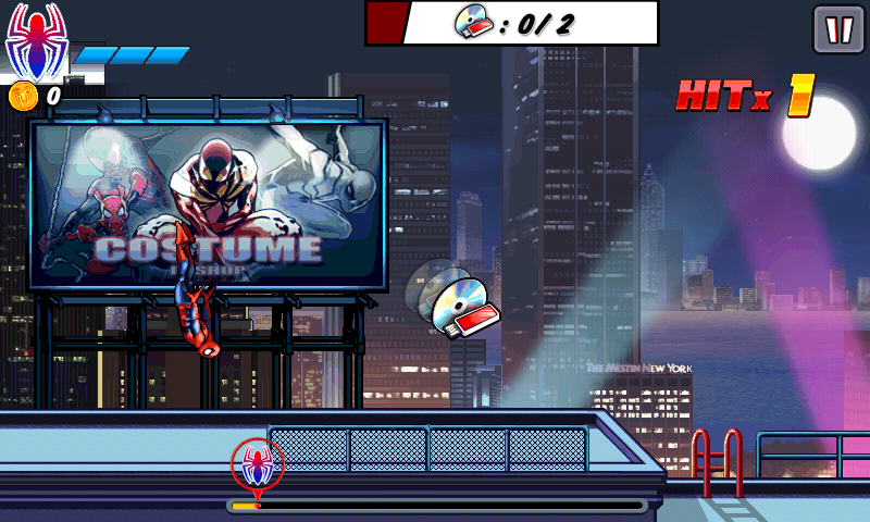 Screenshot of Spider-Man: Ultimate Power (Android, 2014) - MobyGames