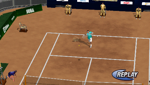 Virtua Tennis: World Tour (PSP) screenshot: Best part of match have auto replay
