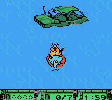 Die Maus: Verrückte Olympiade (Game Boy Color) screenshot: Starting at the beginning.
