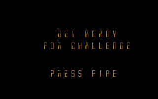 Quasar (Atari ST) screenshot: Get ready for challenge...