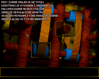 Dreenshar: Dzieło Magów (Amiga) screenshot: Underground mechanism