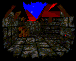 Dreenshar: Dzieło Magów (Amiga) screenshot: Level introduction