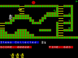 Sir Lancelot (ZX Spectrum) screenshot: Carefully placed