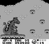 The Smurfs (Game Boy) screenshot: The second Boss