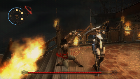 Screenshot of Prince of Persia: Revelations (PSP, 2005) - MobyGames