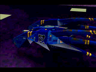 Cyber Sled (PlayStation) screenshot: Intro shot 2.