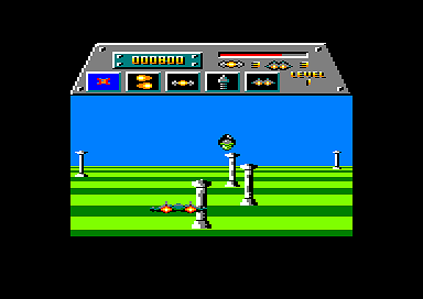 T-Bird (Amstrad CPC) screenshot: Get the token