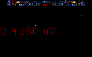 Mega Phoenix (Atari ST) screenshot: Ready to play