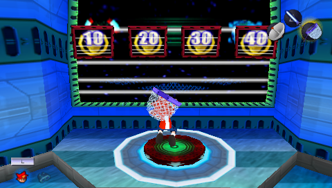 Ape Escape: On the Loose (PSP) screenshot: On Time Machine station