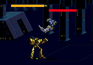 Cyborg Justice (Genesis) screenshot: Battle level 3 again