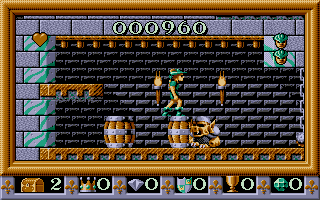 Robin Hood: Legend Quest (Atari ST) screenshot: Some enemies are better just to avoid