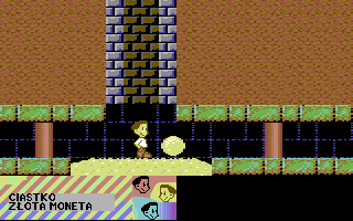 Chwat (Commodore 64) screenshot: Crystal ball