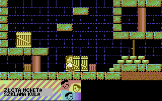 Chwat (Commodore 64) screenshot: Warehouse
