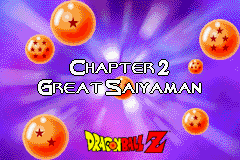 Dragon Ball Z: Buu's Fury (Game Boy Advance) screenshot: The second chapter of Buu's Fury