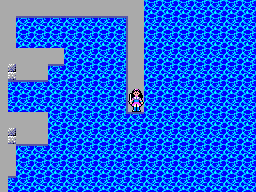 Phantasy Star (SEGA Master System) screenshot: Suicide seems like the best solution when you are tired of leveling up