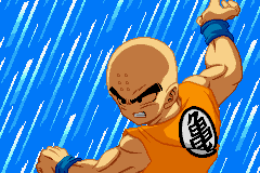 Dragon Ball Z: Supersonic Warriors (Game Boy Advance) screenshot: Krillin