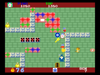 Namco Museum Vol. 1 (PlayStation) screenshot: Toy Pop - Box 7