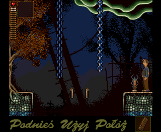 Gate 2 Freedom (Amiga) screenshot: Falling apart platform