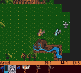 Heroes of Might and Magic (Game Boy Color) screenshot: Watermill