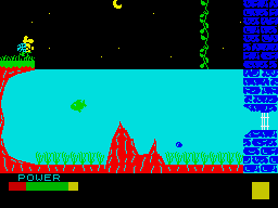 Sir Fred (ZX Spectrum) screenshot: The screen to the right