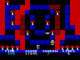 Screenshot of Rockman (ZX Spectrum, 1985) - MobyGames