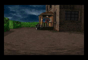 Alone in the Dark 2 (SEGA Saturn) screenshot: Pretty agile for a fat, old bastard.
