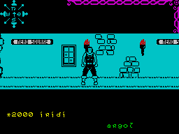 Dun Darach (ZX Spectrum) screenshot: Starting point