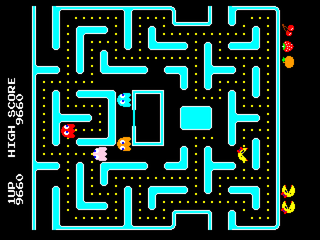 Namco Museum Vol. 3 (PlayStation) screenshot: Ms. Pac-Man next maze