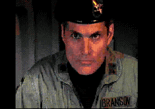 Surgical Strike (SEGA CD) screenshot: Briefing from your commanding officer