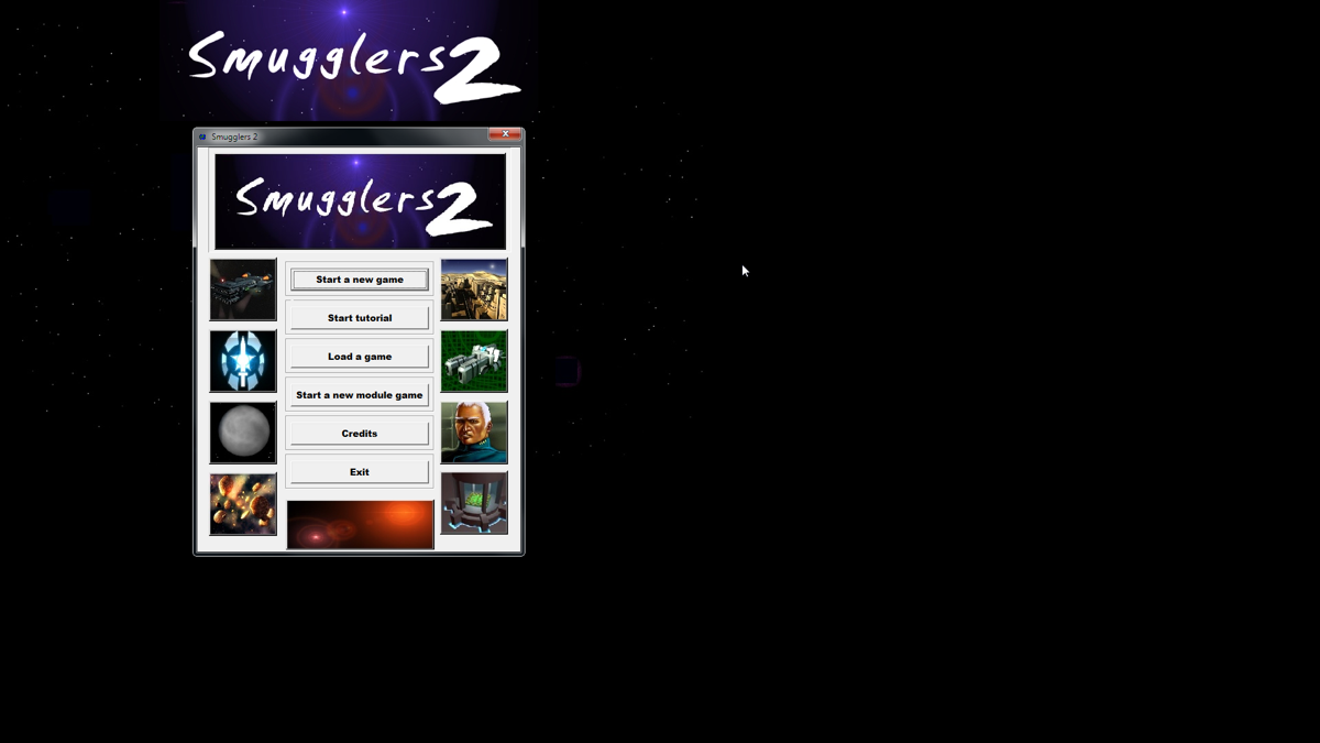 Smugglers 2 (Windows) screenshot: Main menu.
