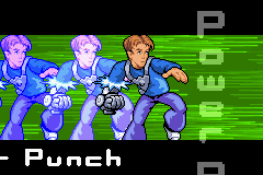 Galidor: Defenders of the Outer Dimension (Game Boy Advance) screenshot: Some of the galidor powers are shown in the intro