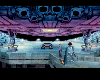 Universe (Amiga) screenshot: Wheelworld docks.