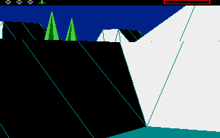 The Sentry (Amiga) screenshot: Starting point