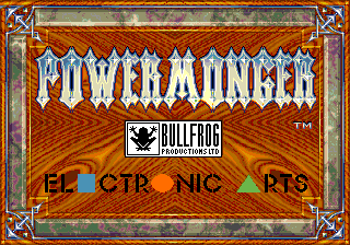 PowerMonger (SEGA CD) screenshot: Title screen