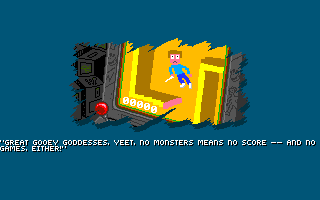 Boppin' (Amiga) screenshot: Intro - Great gooey goddesses