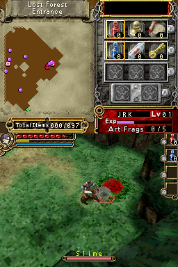 Dungeon Explorer: Warriors of Ancient Arts (Nintendo DS) screenshot: More enemies