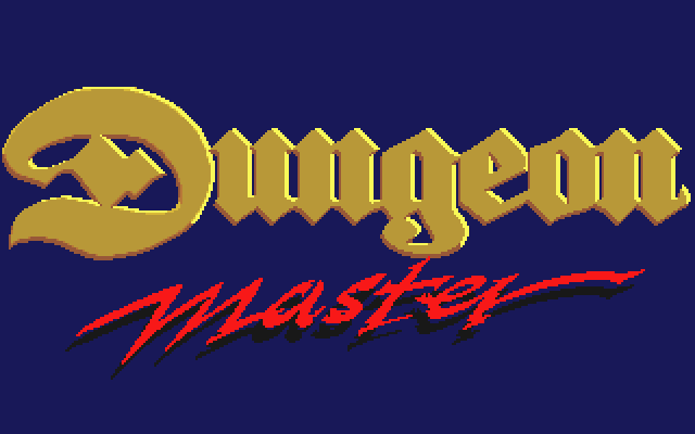 Dungeon Master (Atari ST) screenshot: Title screen