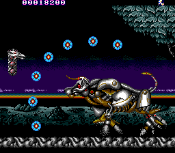 Saint Dragon (TurboGrafx-16) screenshot: The first boss