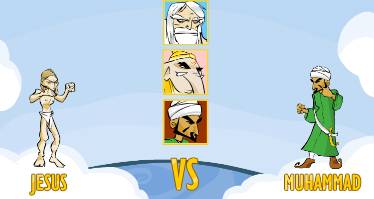 Faith Fighter (Windows) screenshot: Tournament screen