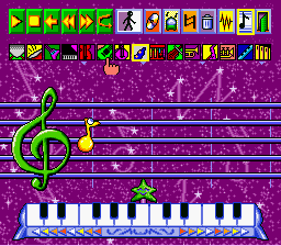 Fun 'N Games (SNES) screenshot: Music