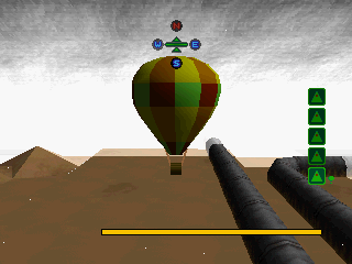 Kaze no NOTAM (PlayStation) screenshot: Breezy Earth: following pipelines.