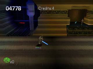Star Wars: Episode I - Jedi Power Battles (PlayStation) screenshot: Belt conveyor