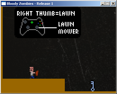 Bloody Zombies (Windows) screenshot: More sophisticated controls