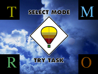 Kaze no NOTAM (PlayStation) screenshot: Try Task Mode
