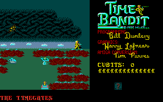 Time Bandit (Amiga) screenshot: Timegates