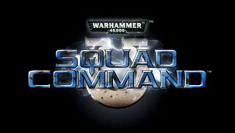 Warhammer 40,000: Squad Command (PSP) screenshot: Title screen