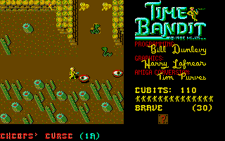 Time Bandit (Amiga) screenshot: Cheops' curse