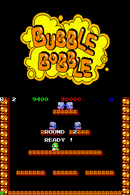 Screenshot of Bubble Bobble Revolution (Nintendo DS, 2005) - MobyGames